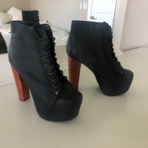 Jeffrey Campbell Lita Booties Size 6.5